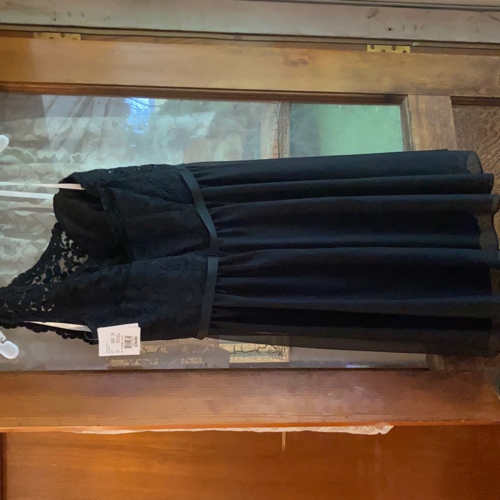 David’s bridal black dress. Size 12